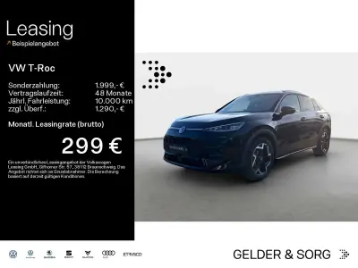 Nuova VW T-Roc R-line 150 CV (110 kW) 2026 Nero SUV