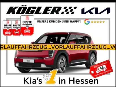 Ny Kia EV9 Air 160 kW (218 HK) 2026 Rød SUV