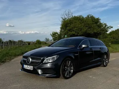 Używany Mercedes CLS500 Shooting Brake AMG 408 KM (300 kW) 2015 Szary Kombi