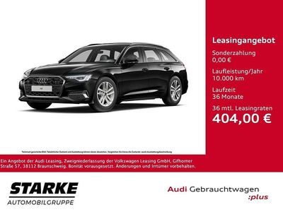 Schwarz (mythosschwarz metallic) Gebraucht 2025 Audi A6 Advanced Kombi | 48.990 € (Fairer Preis)