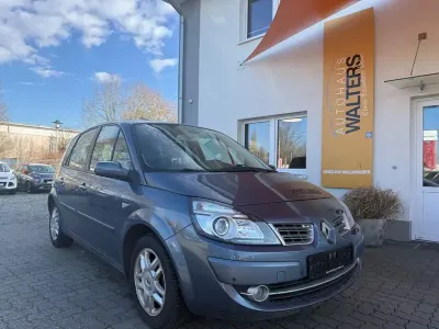 Brugt Renault Scénic II Exception 111 HK (81 kW) 2009 Blå MPV