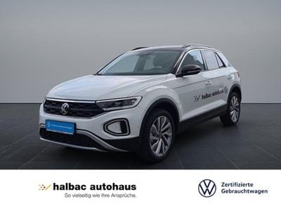 Gebraucht VW T-Roc Goal 150 PS (110 kW) 2025 Pure white / schwarz SUV