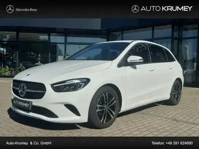 Gebraucht Mercedes B180 Progressive 136 PS (100 kW) 2024 Unilack polarweiß Kleinwagen