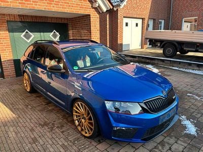 Blau Gebraucht 2015 Skoda Octavia RS Kombi | 15.500 € (Teuer)