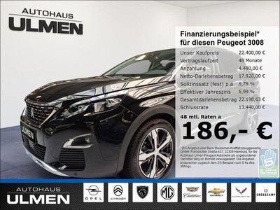 Gebraucht Peugeot 3008 Crossway 177 PS (130 kW) 2019 Schwarz SUV