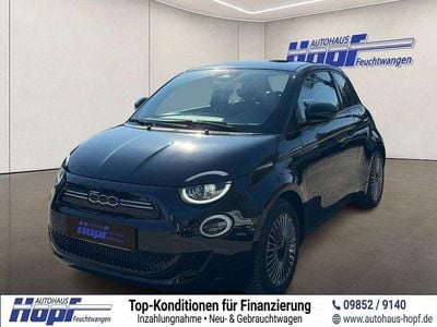 Second-hand Fiat 500e Icon 86 kW (118 CP) 2023 Negru Berlinǎ