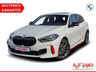 Alpinweissmet. Gebraucht 2023 BMW 128 M Sport Limousine | 25.890 € (Fairer Preis)