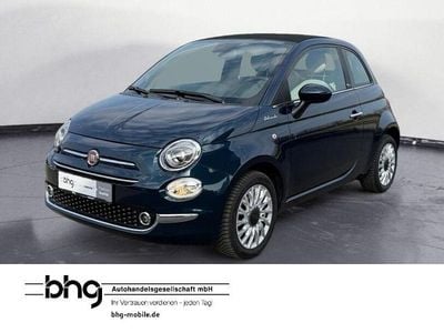 Second-hand Fiat 500C Dolcevita 71 CP (52 kW) 2022 Albastru Cabrio