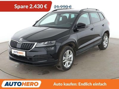 Gebraucht Skoda Karoq Ambition 150 PS (110 kW) 2021 Schwarz SUV