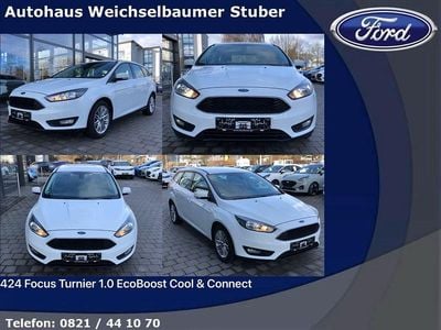 Gebraucht Ford Focus Cool & Connect 101 PS (74 kW) 2018 Weiß Kombi