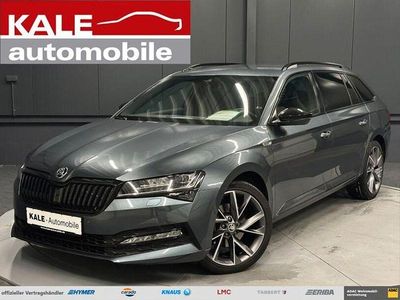 Gebraucht Skoda Superb SportLine 200 PS (147 kW) 2021 Quarzgrau metallic Kombi