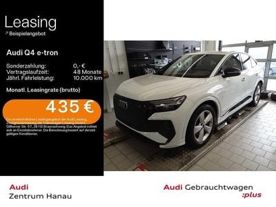 Second-hand Audi Q4 Sportback e-tron Ambiente 219 kW (299 CP) 2022 Alb SUV