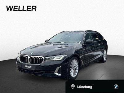 Gebraucht BMW 520 Comfort Edition 184 PS (135 kW) 2021 Bmw 520i touring aut. luxury l (schwarz) Kombi
