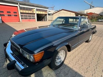 Usata Mercedes SL380 163 CV (119 kW) 1985 Blu Cabrio