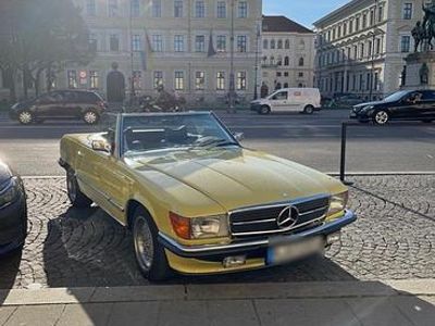 Usata Mercedes SL280 1977 Giallo Cabrio