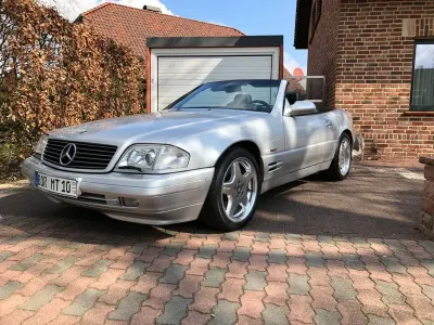 Gebraucht Mercedes SL280 Edition 204 PS (150 kW) 2002 Silber Cabrio