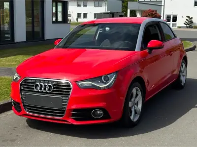 Usata Audi A1 S-Line 122 CV (89 kW) 2011 Rosso Utilitaria