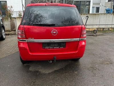 Gebraucht Opel Zafira Eco 110 PS (80 kW) 2009 Rot Van / Kleinbus