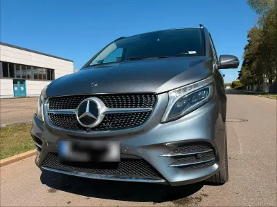 Gebraucht Mercedes V300 AMG line 239 PS (175 kW) 2019 Grau Van / Kleinbus