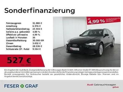 Mythosschwarz metallic Gebraucht 2022 Audi A6 Ambiente Kombi | 31.880 € (Guter Preis)