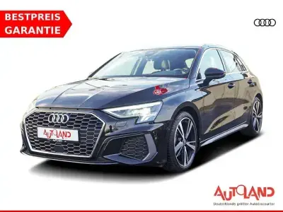 Gebraucht Audi A3 S-Line 150 PS (110 kW) 2021 Mythosschwarz metallic Limousine