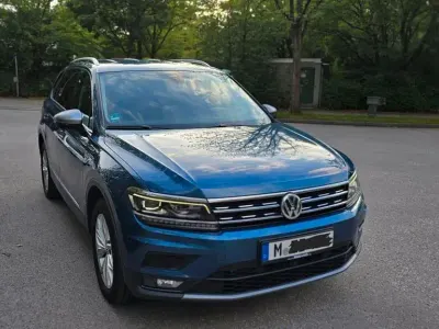 Gebraucht VW Tiguan Comfortline 150 PS (110 kW) 2018 Blau SUV
