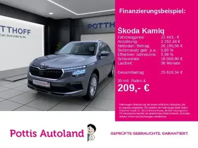 Gebraucht Skoda Kamiq Selection 116 PS (85 kW) 2025 Graphitegrau metallic SUV