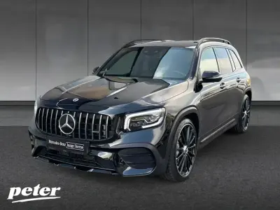 Gebraucht Mercedes GLB35 AMG 306 PS (225 kW) 2021 Metalliclack kosmosschwarz SUV