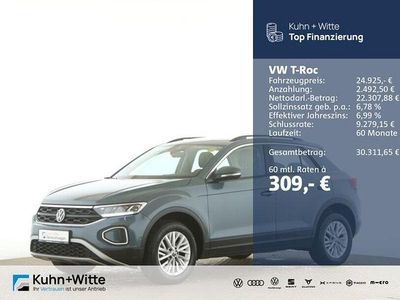 Usata VW T-Roc Life 150 CV (110 kW) 2023 Blu SUV