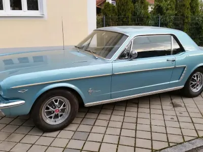 Gebraucht Ford V8 220 PS (161 kW) 1965 Blau Coupé