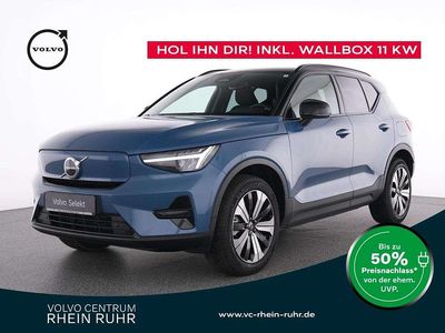 Blau fjord blue / metallic Gebraucht 2022 Volvo XC40 Core SUV | 26.950 € (Superpreis)