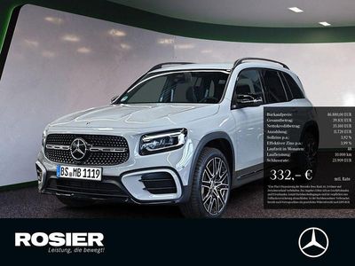 Grau / manufaktur alpingrau Gebraucht 2025 Mercedes GLB200 AMG line SUV | 46.880 € (Teuer)