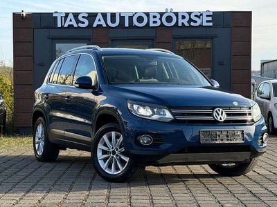 Second-hand VW Tiguan Style 170 CP (125 kW) 2012 Albastru SUV