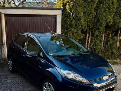 Gebraucht Ford Fiesta 82 PS (60 kW) 2010 Blau Kleinwagen
