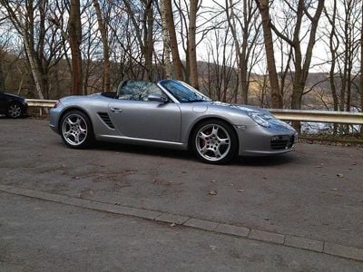 Second-hand Porsche Boxster S 280 CP (205 kW) 2005 Argintiu Cabrio