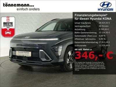 Grau Gebraucht 2024 Hyundai Kona Prime SUV | 28.924 € (Guter Preis)
