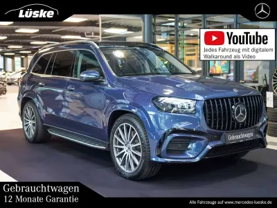 Gebraucht Mercedes GLS450 AMG line 367 PS (269 kW) 2023 Lack sodalithblau SUV