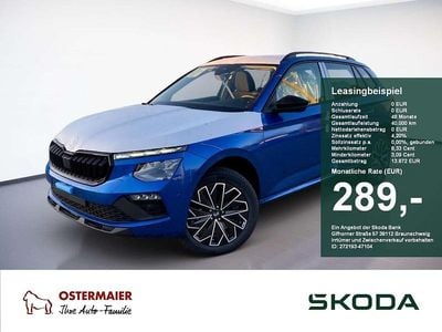 Neu Skoda Kamiq 150 PS (110 kW) 2025 Raceblau SUV
