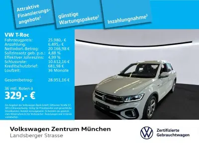 Begagnad VW T-Roc R-line 110 HK (80 kW) 2024 Grå SUV