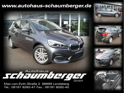 Gebraucht BMW 218 Active Tourer Sport Line 150 PS (110 kW) 2018 Grau Van / Kleinbus