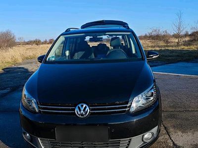 Gebraucht VW Touran 105 PS (77 kW) 2012 Schwarz Van / Kleinbus