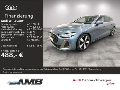 Gebraucht Audi A5 S-Line 204 PS (150 kW) 2025 Horizontblau metallic Kombi