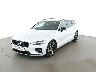 Gebraucht Volvo V60 R-Design 2020 Weiß Kombi