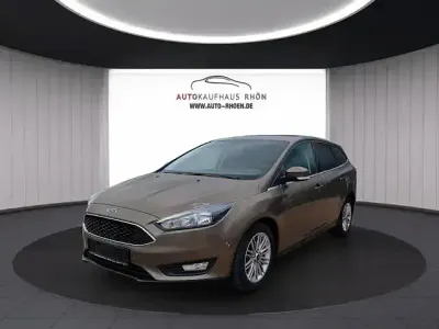 Gebraucht Ford Focus Cool & Connect 125 PS (91 kW) 2018 Toffeebraun metallic Kombi
