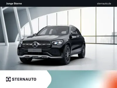 Używany Mercedes GLC300e AMG 211 KM (155 kW) 2020 Czarny SUV