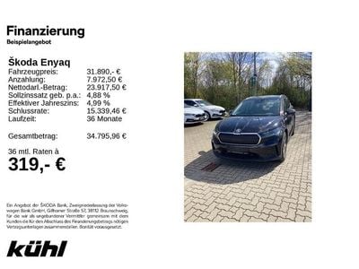 Second-hand Skoda Enyaq iV Loft 150 kW (204 CP) 2023 Negru SUV