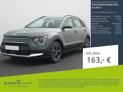 Begagnad Kia Niro Edition 7 129 HK (94 kW) 2024 Grön SUV