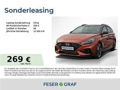 Neu Hyundai i30 N Line 140 PS (102 kW) 2025 Orange (jupiter orange) Kombi
