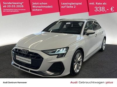 Gebraucht Audi A3 S-Line 150 PS (110 kW) 2024 2y gletscherweiß metallic (metallic) Limousine