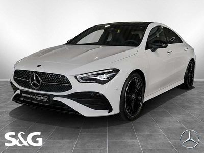 Gebraucht Mercedes CLA220 AMG 190 PS (139 kW) 2024 Unilack polarweiß Limousine